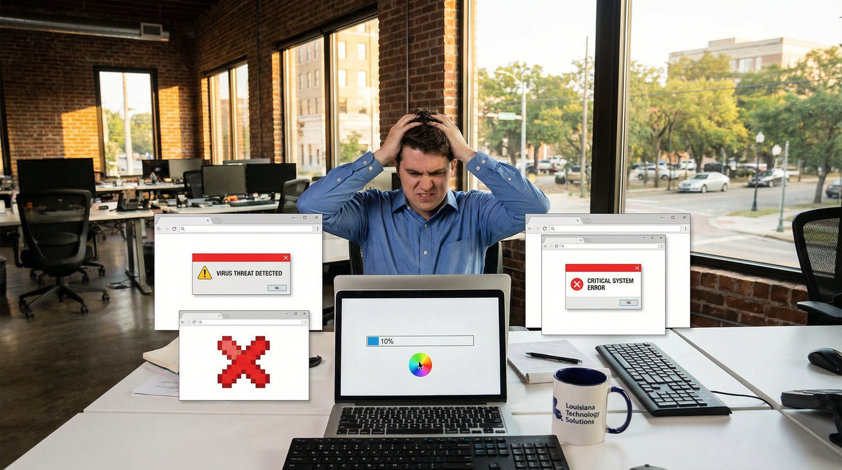 The 7 Most Common Computer Problems We See in Baton Rouge